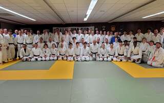 Entraînement départemental de judo